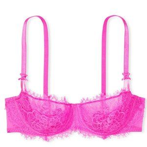 Wicked Unlined Bow Balconette Bra